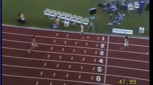 Jarmila Kratochvílová   47 99s   Helsinki 1983