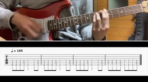 [TAB譜] Motivation/Sum 41 Guitar riff [ギター]