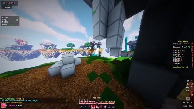 Minecraft Hypixel Bedwars Keyboard and Mouse Sounds смотреть онлайн