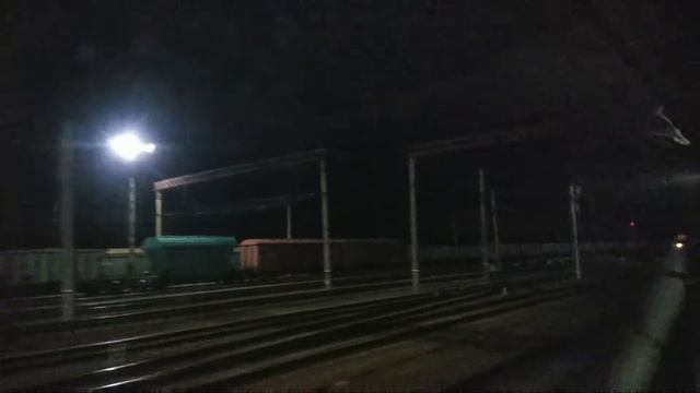 Поезд 076П Кривой Рог-Киев: отправление со станции Пятихатки-Стыковая смотреть онлайн