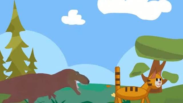 Анимация. Динозавр vs кот смотреть онлайн