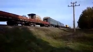 тэ33ас 2022 с хозяйственным поездом последовал на станцию Федоровка