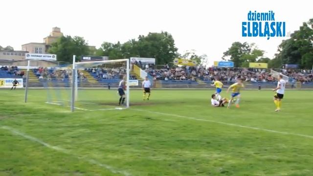 Olimpia Elbląg - GLKS Nadarzyn 1:0. Elbląg 25.05.2011 смотреть онлайн