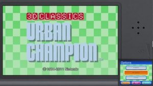 3D Classics Urban Champion (3DS) Прохождение.