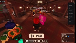 Играем в Roblor с другом