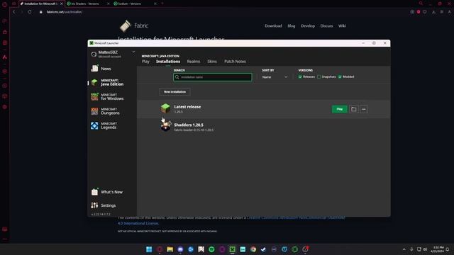 How to get Shadders on 1.20.5 ( armadillo update :) ) смотреть онлайн
