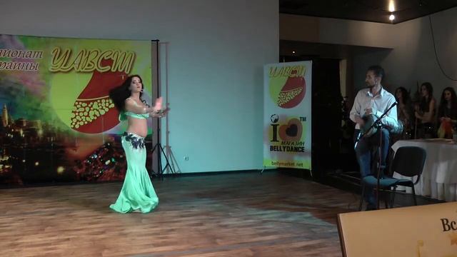 Tabla solo Sergey Ali & Alyona Sorokataja (Ukrainian Championship in bellydance. Kiev 22.11 2015) смотреть онлайн