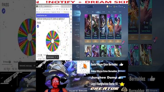 Dream skin mo tara iraffle na natin📌 смотреть онлайн