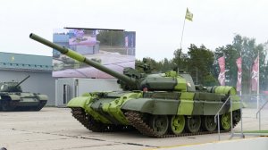 Показательный заезд танка Т-62М-1, парк "Патриот", 10 сентября 2022