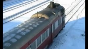 Дизель Поезд Д1-586 и Д1-743 Узловая