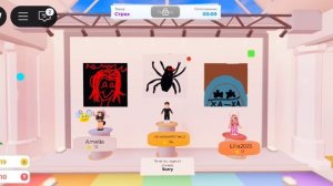 Рисуем страх и кролика в Roblox. Челлендж.