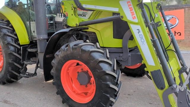 CLAAS ARION 410 TRACTOR WALKAROUND VIDEO смотреть онлайн