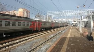 ЭД4М-0258 На станции Перловская