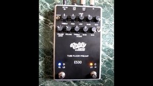 VICTOR CUSTOM WORKSHOP E530 GUITAR TUBE PREAMP demo