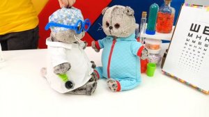 Приключения Кота Басика – Проверка зрения – Веселые игры для малышей в игрушки Басик