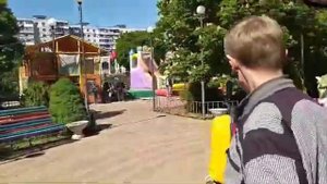 Прогулка в парке детских аттракционов «Дружба» на Северном г.Ростов - на - Дону