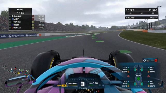 F1 2022 CARRIERA SCUDERIA IA 100 | STAGIONE 5 | SUZUKA | TRIPLO SORPASSO LEGGENDARIO E RIMONTA | 10 смотреть онлайн