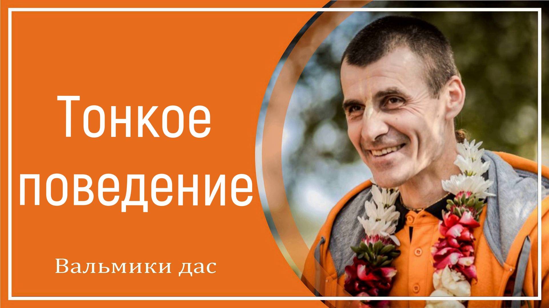 Тонкое поведение