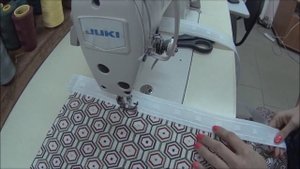 Как пришить тесьму на штору под крючки
