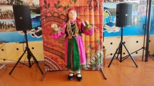 Дарья Рощупкина "Я капустицу полола" плясовая песня Белгородской области