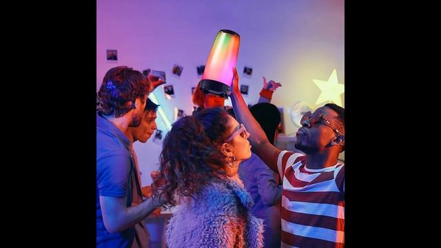 BUGANI Nebula 100 Portable Wireless Waterproof Speaker with Lights смотреть онлайн