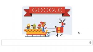 Tis the Season Google Doodle