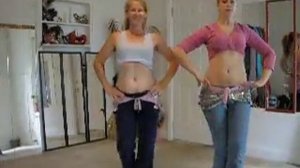 Cassiopeia belly dance shimmy  pt2