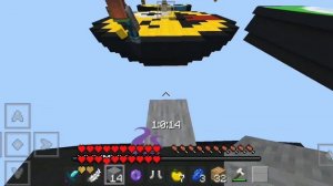 SkyWars Gameplay, I won | MCPE 0.15.10 |