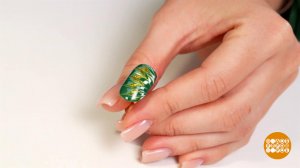 Маникюр в модной технике "флюид-арт". Доброе утро. Фрагмент выпуска от 19.02.2025