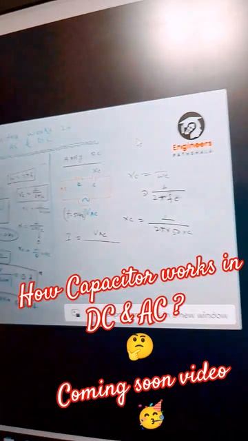Capacitor class part-II... 🥳Coming soon 🥳 So, everyone Subscribe my YouTube channel #short #diploma