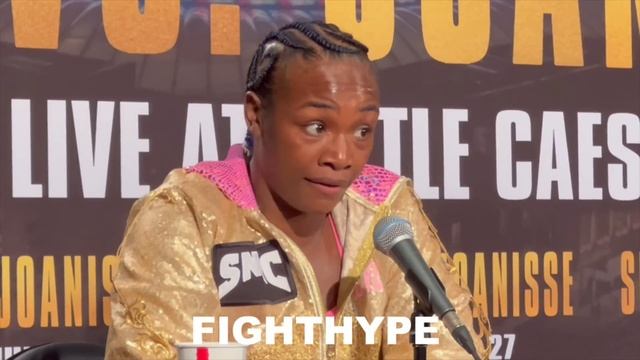 Claressa Shields POST-FIGHT vs Vanessa Joanisse | ANSWERS WHAT’S NEXT after Heavyweight Title WIN смотреть онлайн
