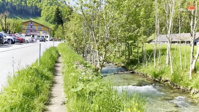 Аппенцелль, Швейцария - Райски красивая швейцарская деревня