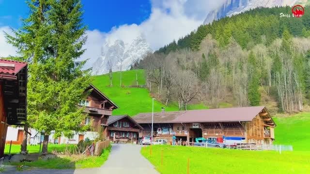 Гриндельвальд, Швейцария 🇨🇭Гора _ Долина Швейцарских Альп