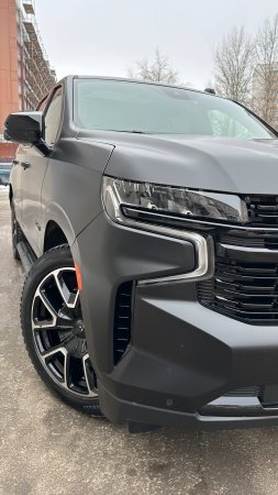 Бронирование матовой пленкой автомобиля Chevrolet Tahoe