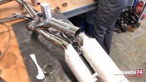 Выхлоп БОМБА Muffler exhaust Toyota Land Cruiser Prado 150 295hp