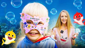 Видео для детей. Пикник в Стиле Baby Shark с Машей