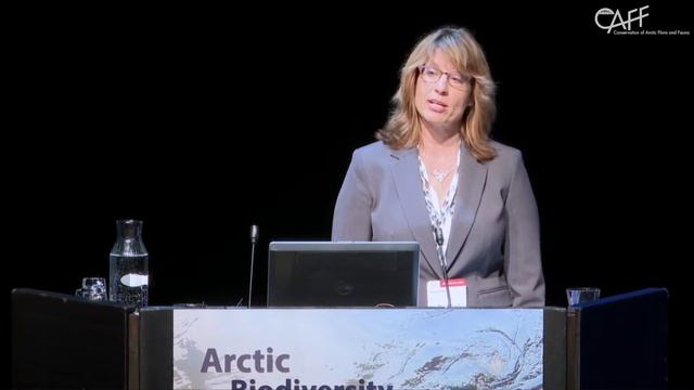 Cynthia Jacobson, welcoming remarks at the Arctic Biodiversity Congress 2018