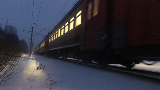 14.03.2023 ЭД4М-0290 у пл. Поселок Дальний, январь 2021 смотреть онлайн