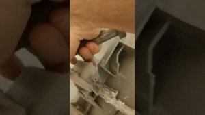 Распилка бака Zanussi slim zws3121 с криволинейным сварным швом, замена подшипников 6204, 6205