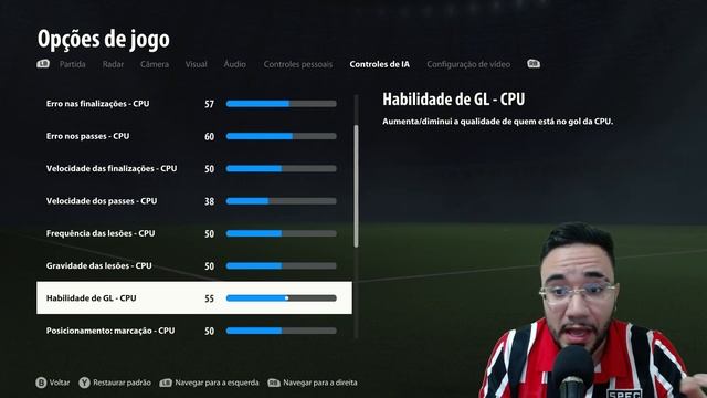 EAFC 24 - SLIDERS ! COMO DEIXAR O MÁXIMO DE REALISMO ! PERFEITA JOGABILIDADE ! REALISTA!
