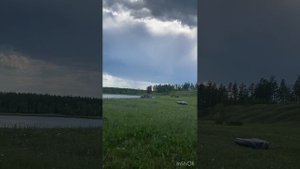 Рыбалка на озере. Сеть на карася и верша на мундушку. Красивая якутская природа, пение птиц, гроза..