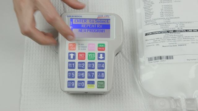 Giving an HPN Infusion Using the Curlin 6000 Infusion Pump смотреть онлайн