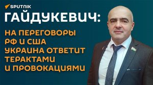 Гайдукевич: на переговоры РФ и США Украина ответит терактами и провокациями