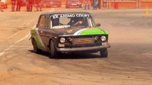 Бешенный дрифт ВАЗ 2106 турбо