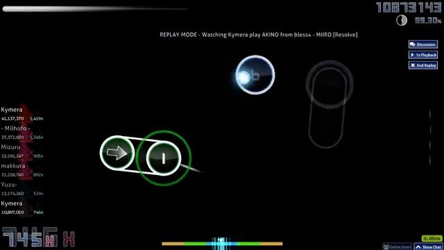 AKINO from bless4 - MIIRO [Resolve] FC 99.15% смотреть онлайн