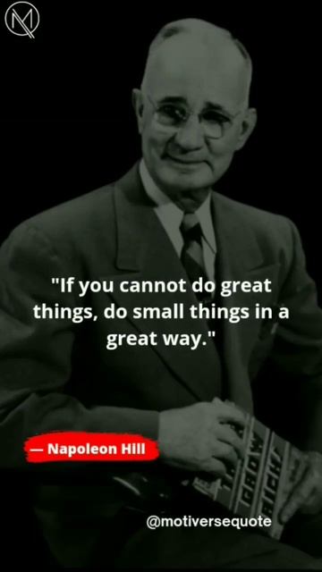 Excellence Unleashed: Napoleon Hill's Inspiring Quotes on Doing Small Things in a Great Way смотреть онлайн