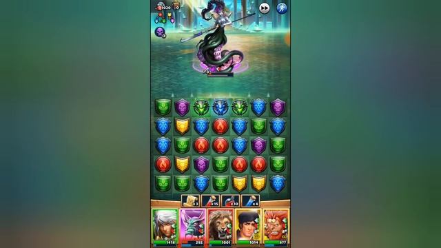 Финал Атлантиды. Сердце ♥ Атлантиды. Урсена. Подвох жесть, ох.. еть. Empires & Puzzles смотреть онлайн