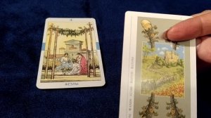 Таро Декамерон. Младшие арканы. Четверка булав