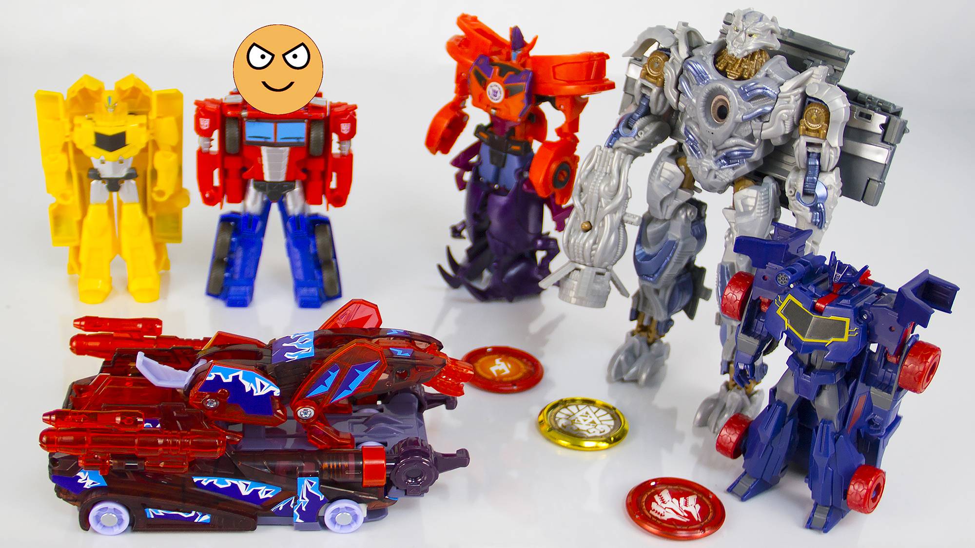 Автоботы и Дикие Скричеры напали на базу десептиконов Трансформеров. смотреть онлайн