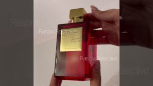 Обзор и описание аромата Maison Francis Kurkdjian Baccarat Rouge 540 extrait de Parfum 200ml